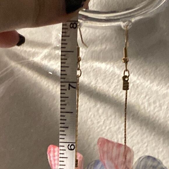 Drop Earrings butterfly - Picture 4 of 4